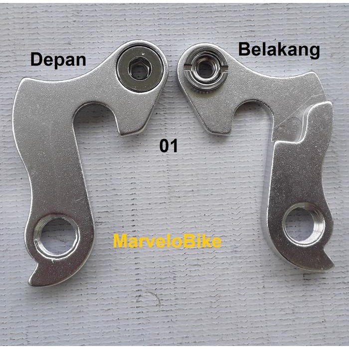 Anting RD Hanger RD Sepeda Lipat MTB Pacific United - Nomor 01