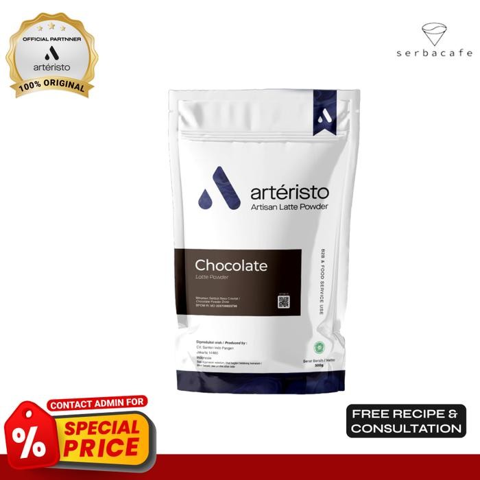 

Arteristo Flavor Powder Premium No Sugar All Flavour Original (500 gr) - Chocolate