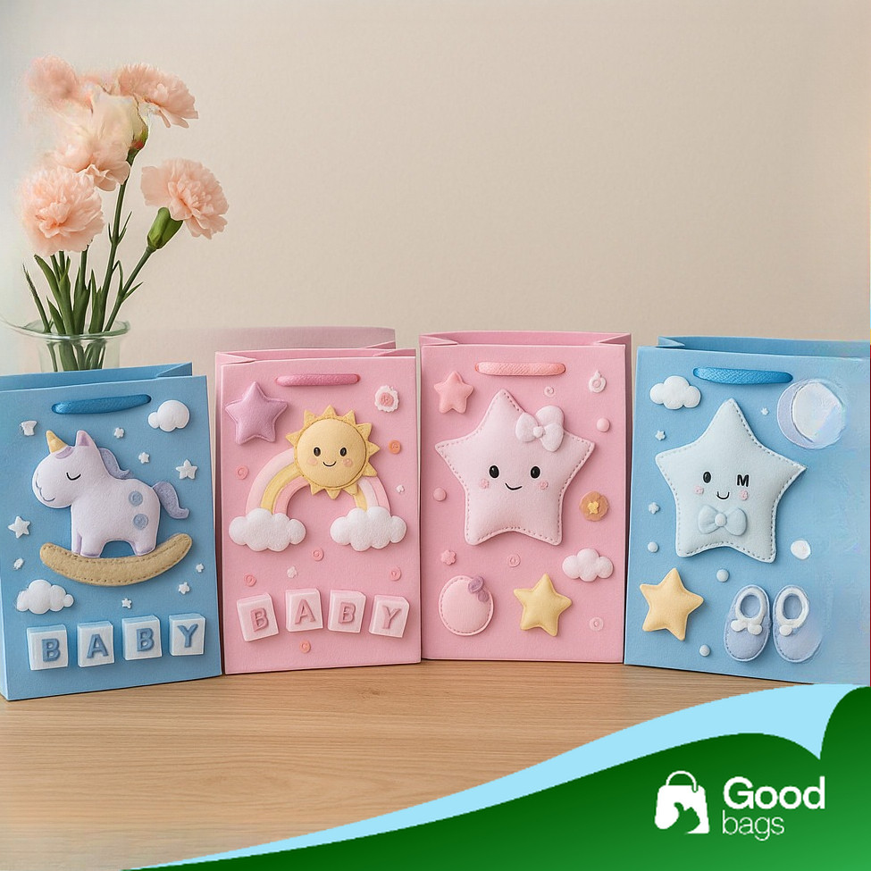 

Paper Bag Baby Boy / Paper Bag Baby Girl / Goodiebag Baby Boy / Goodiebag Baby Girl I AL01B1-AL03C1