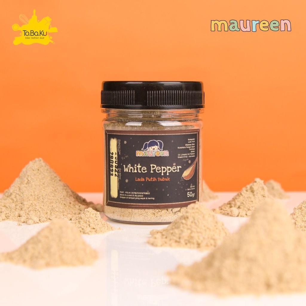 

[PROMO BARANG BARU] New !!! Maureen Lada Putih Bubuk 50gr Bergaransi Terlaris