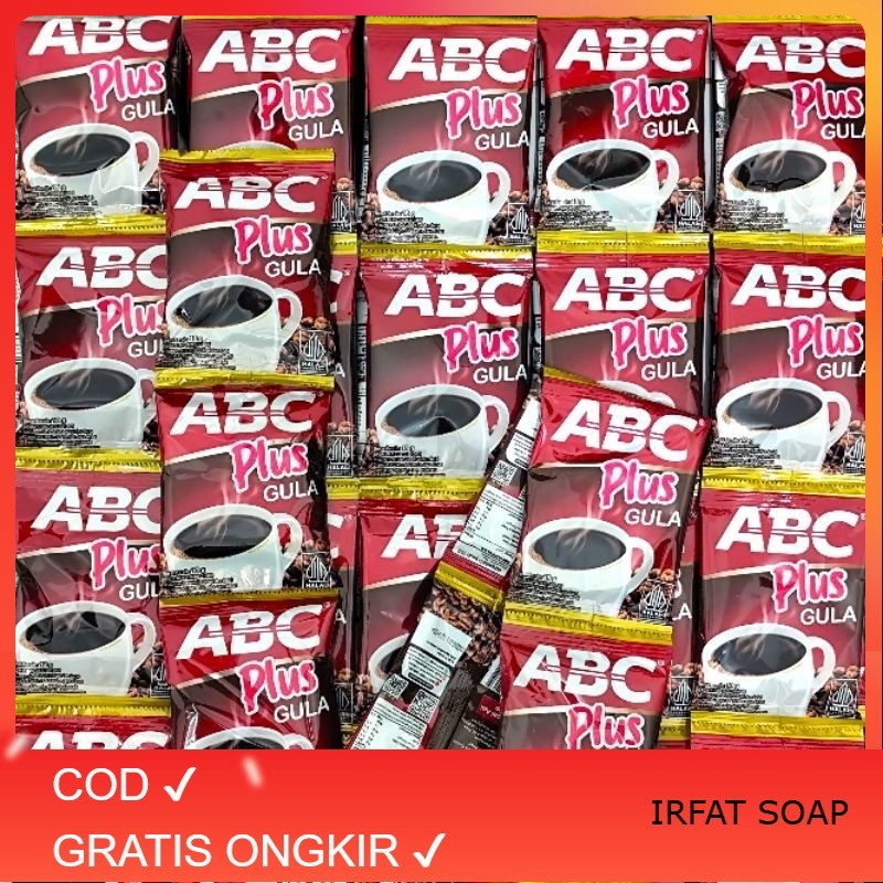 

3 RENTENG KOPI ABC PLUS GULA ISI 30 pcs Coffee Bubuk KOPI HITAM