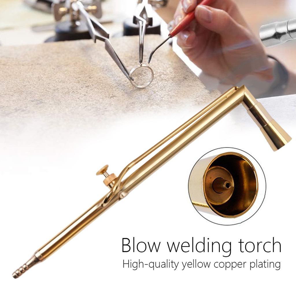 Blender Pelebur emas Portabel Alat Las Aluminium Kecil Manual  Untuk Melelehkan Alat Las Gas Torch