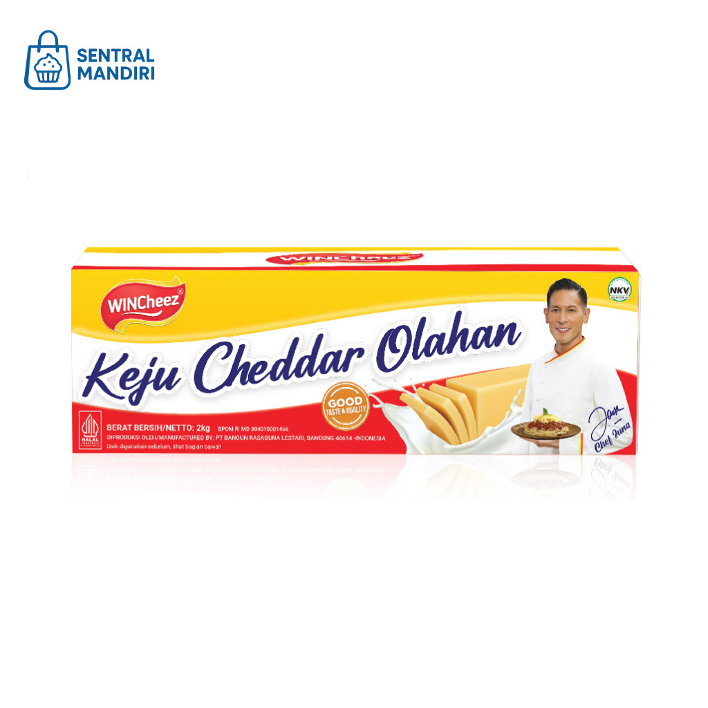 

WinCheez Keju Cheddar Olahan 2 KG