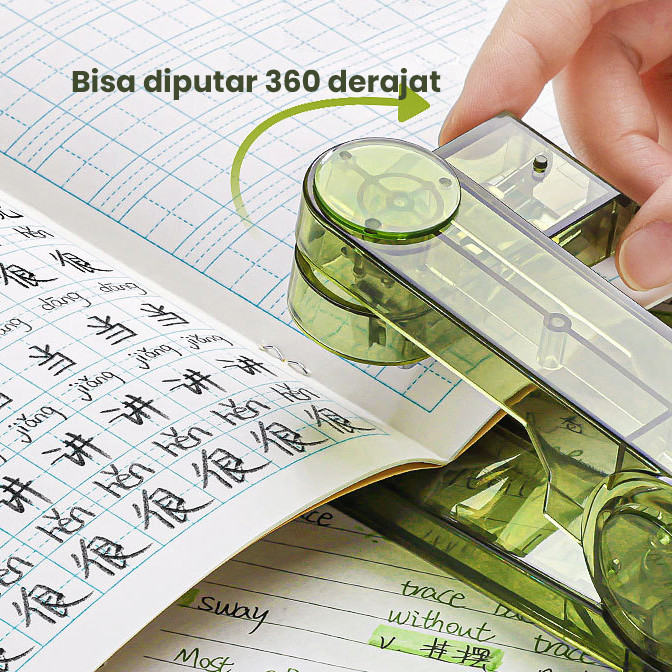 

Stapler stepler rotatable / Staples Putar / Staples kantor