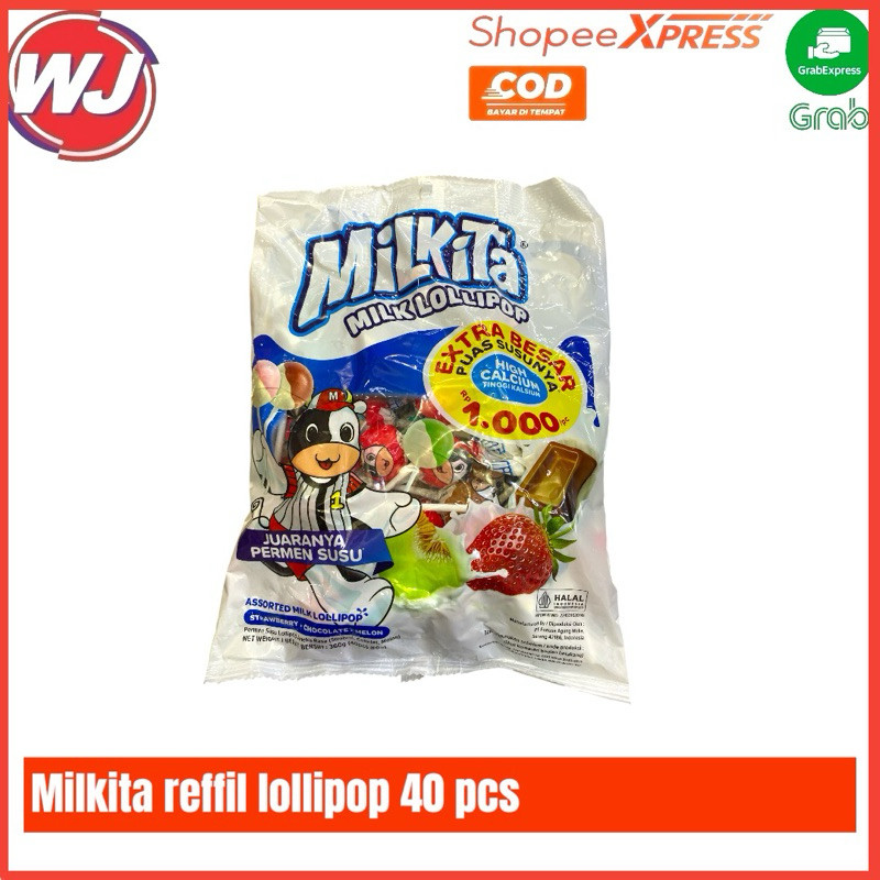 

MILKITA REFFIL LOLLIPOP 30 PCS