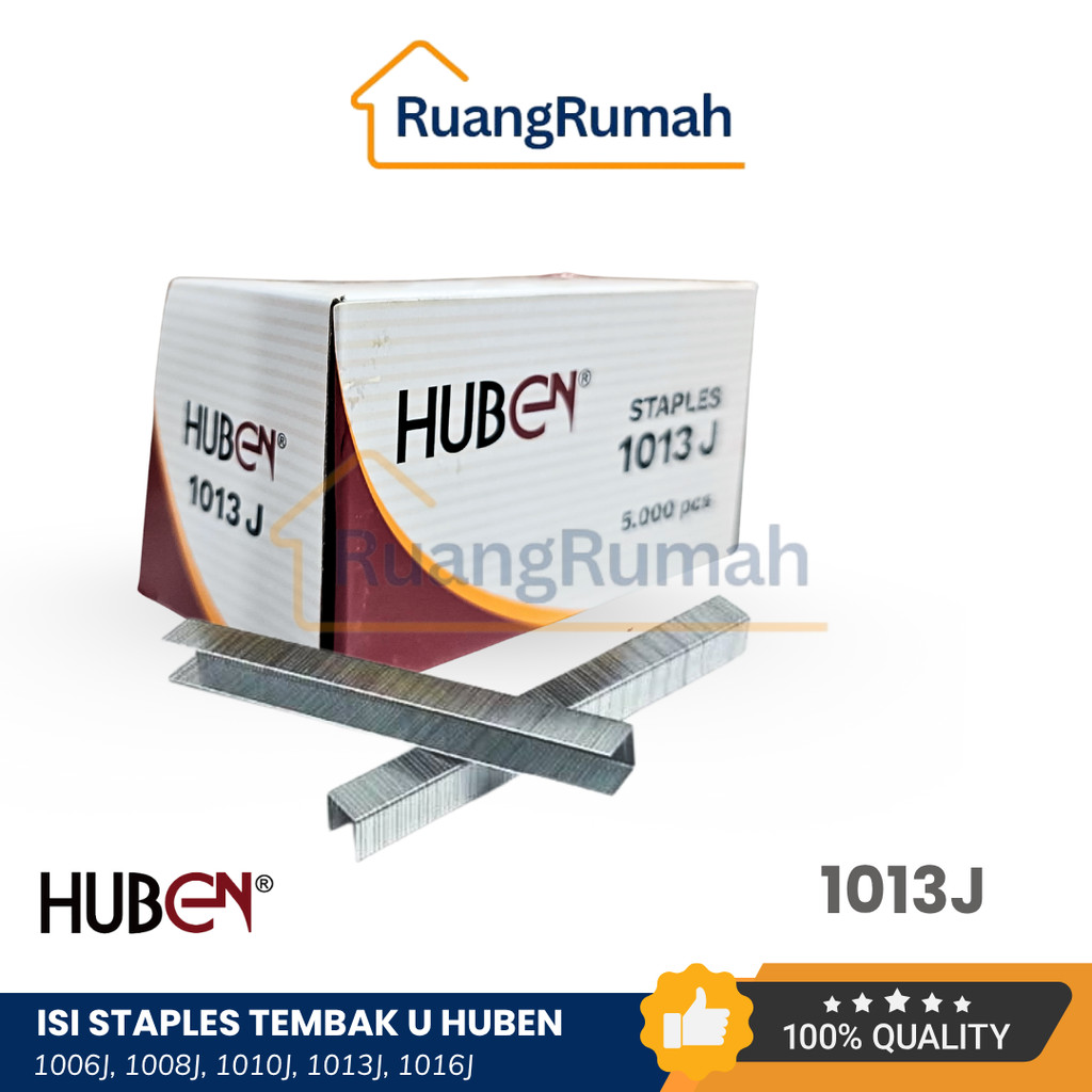 

(Grosir) HUBEN Isi Staples Tembak 1013J Tajam Kuat Tebal