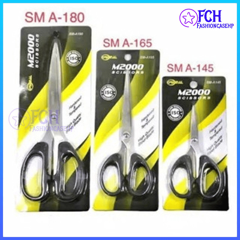 

FCH GROSIR gunting m 2000 stainless besi kecil sedang besar