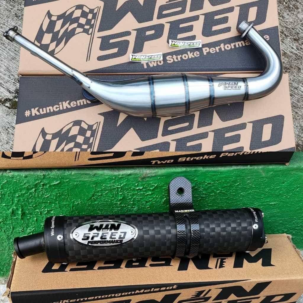 Knalpot Ninja SS/RR/R/M/J/KIS/ZX150 Chamber Galvanis Press Step Standar Silincer Carbon Catur Dop Tu