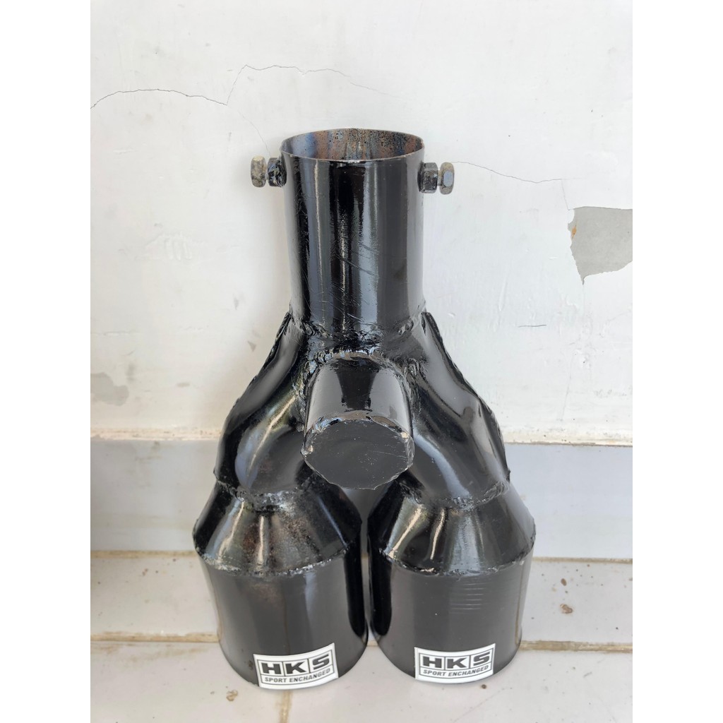 Knalpot HKS SOS Cabang Ngorok Knalpot Mobil Bensin Solar Turbo SUARA SWOS SOS SWOS NGOROK