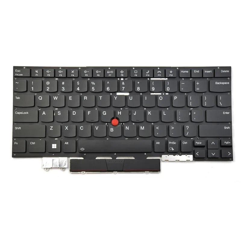 For Lenovo ThinkPad X1 Carbon 10th Gen 2022 Type 21CB 21CC Laptop Keyboard US Backlit