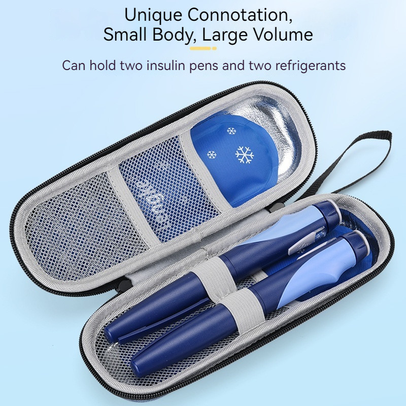 Eva Ice Pack Storage Box Insulin Portable Refrigerated Bag Waterproof Insulin Ice Pack with Cooler B