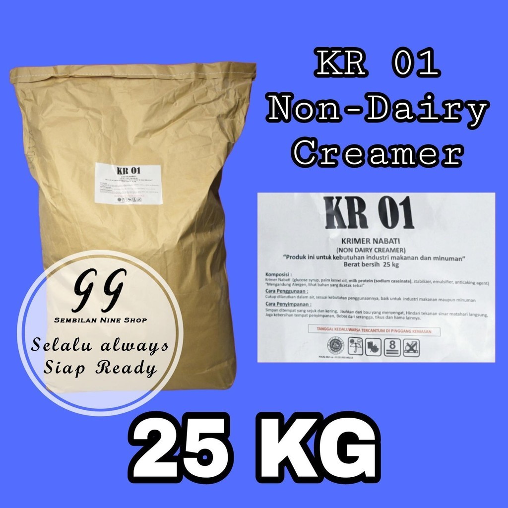 

Non Dairy Creamer KR 01 ZAK 25 KG Krimer Nabati NDC Bubuk Crème
