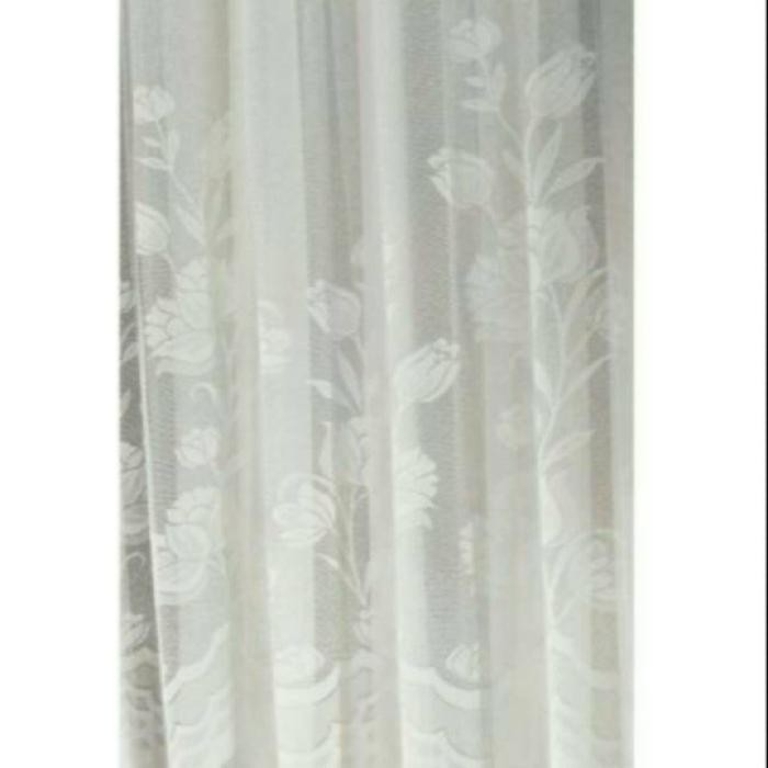 [TERLARIS] GORDEN VITRASE / GORDEN DALAMAN PUTIH LEBAR 1 METER - T 2M L 1M[TERLARIS ]