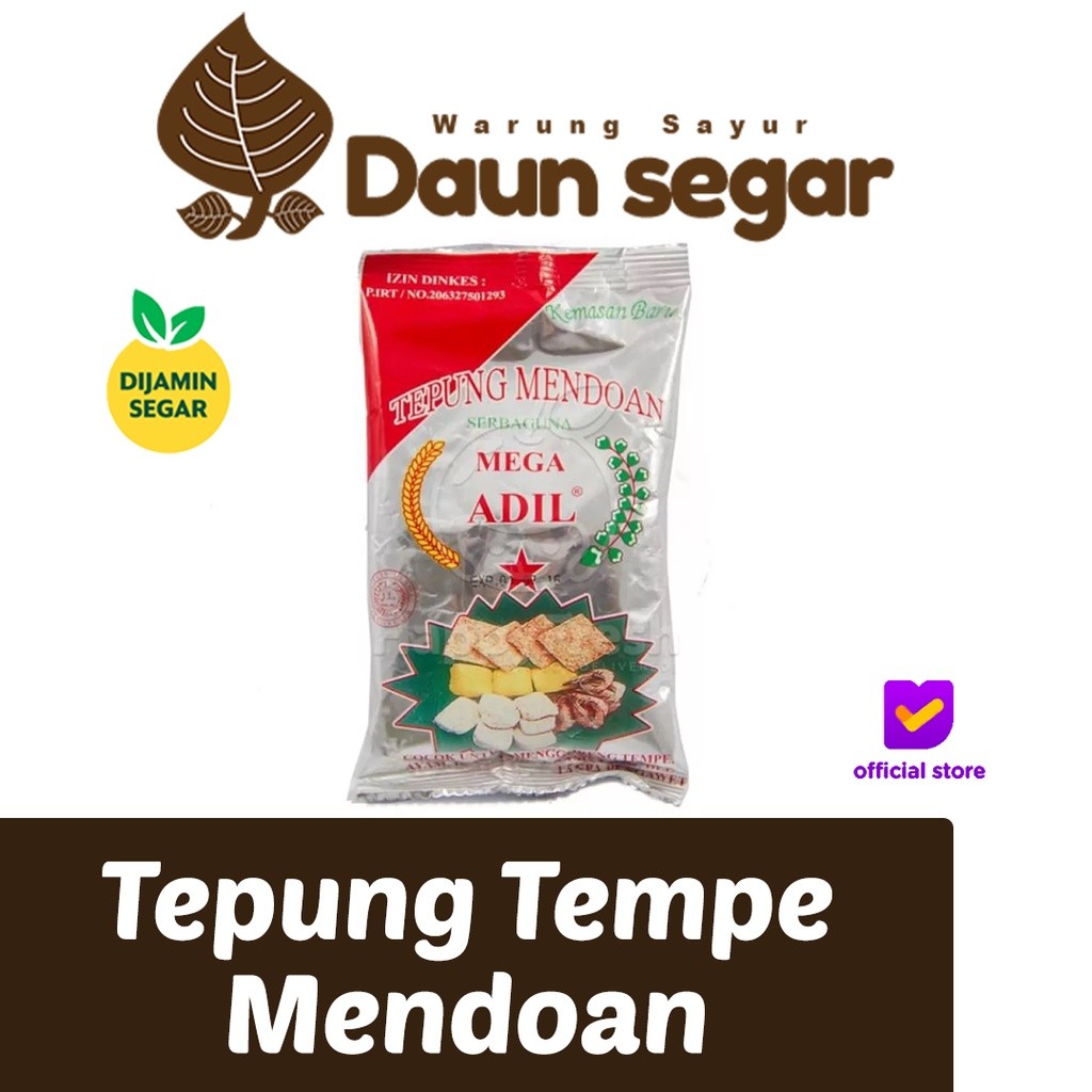 

Tepung Tempe Mendoan