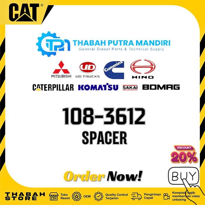 1083612/108-3612 : SPACER CATERPILLAR PARTS