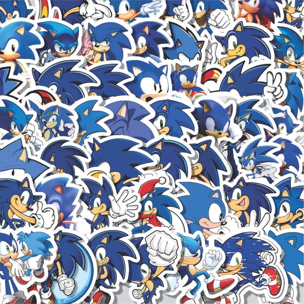 

Stiker Cutting Pack Stiker Kartun Sonic The Hedgehog Series Isi 100Pcs Series Aesthetic Lucu Keren Untuk Koper Bahan Vynil
