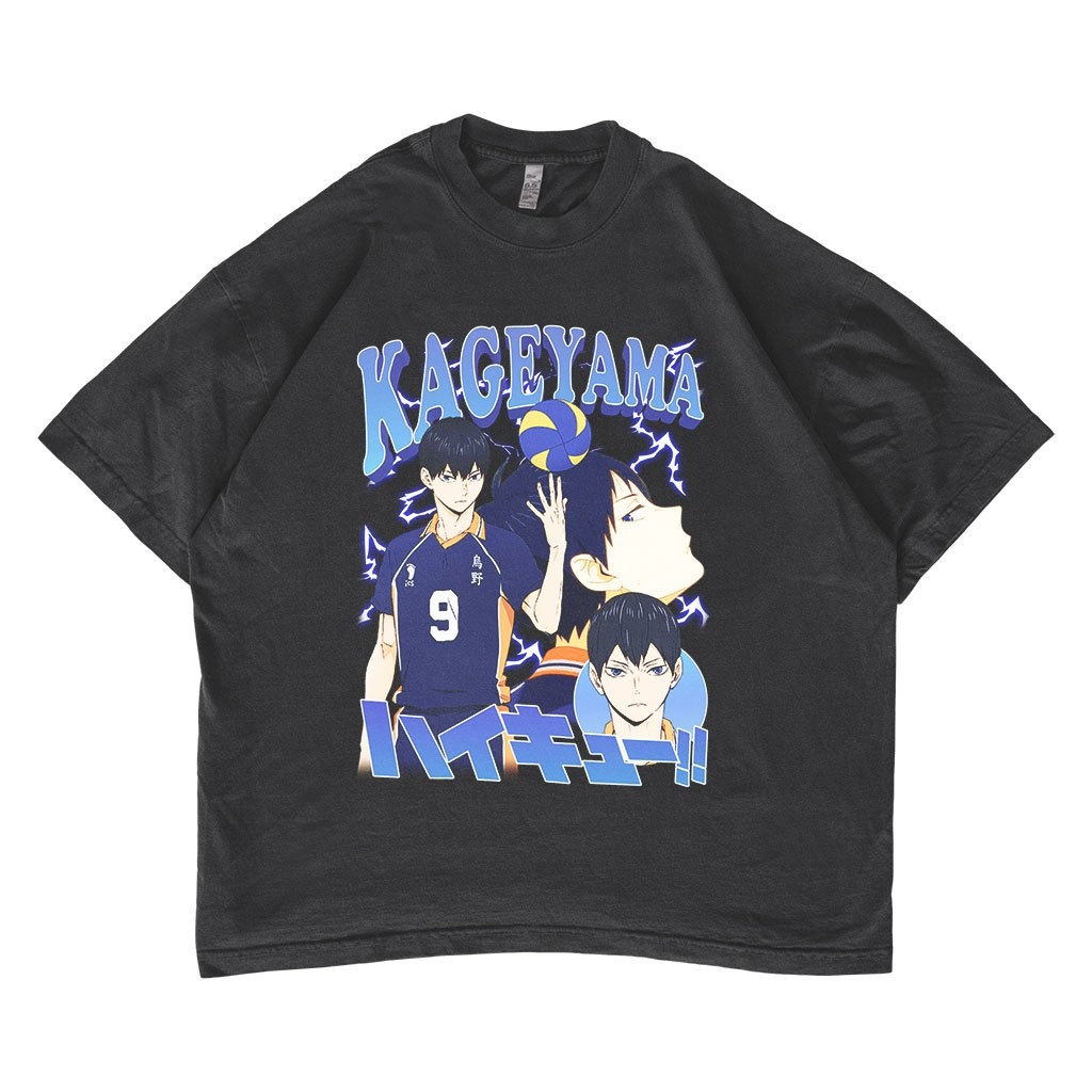 [BS] Haikyuu Kageyama Tobio Oversized T-shirt Anime #06