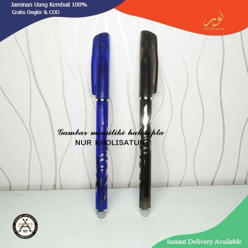 Alat Sulap Bulpen Tulisan Bisa Hilang Warna Biru Dan Hitam