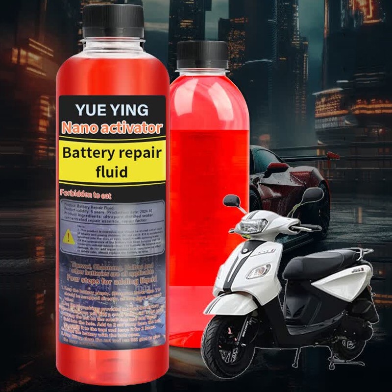 Cairan Perbaikan Baterai 500ml/Aki Cairan Elektrolit Aki Kering Cairan Perbaikan Baterai Air Aki Cai