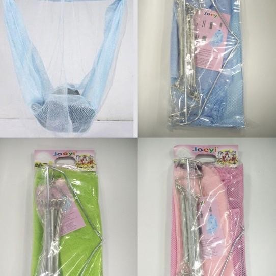 Joeyi--ayunan per 5 ayunan bayi murah premium quality - Biru