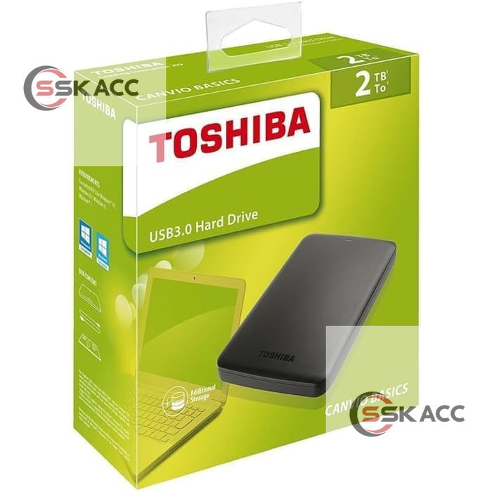 Hardisk External Toshiba 2TB / Hard Disk Eksternal 2 TB HDD Original DISTRIBUTORACC-KOMPUTER