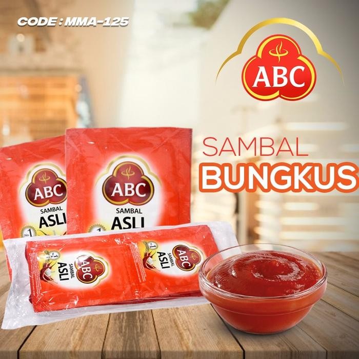 

ABC Sambal Bungkus 18gram MMA-125
