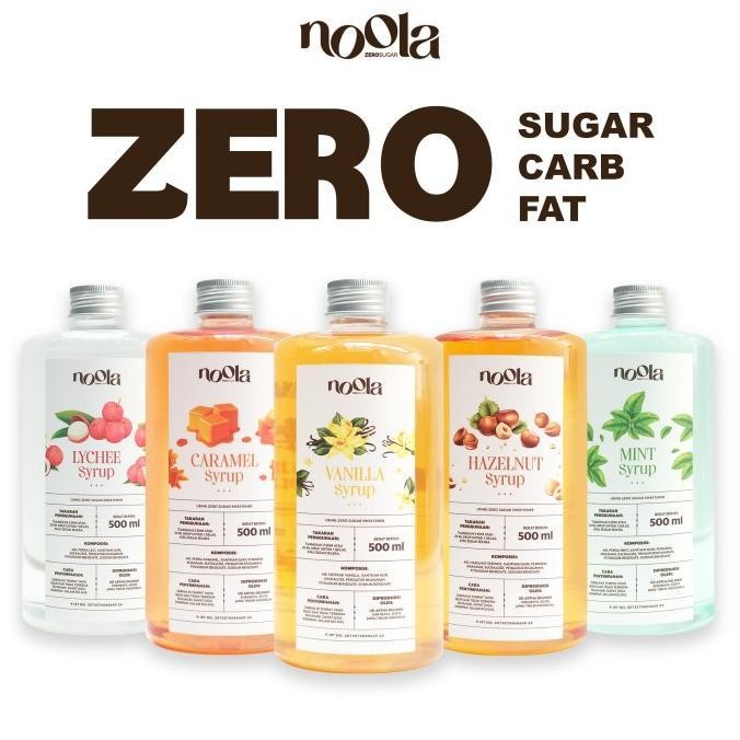 

NOOLA Zero Sugar Syrup 500ml - VANILLA
