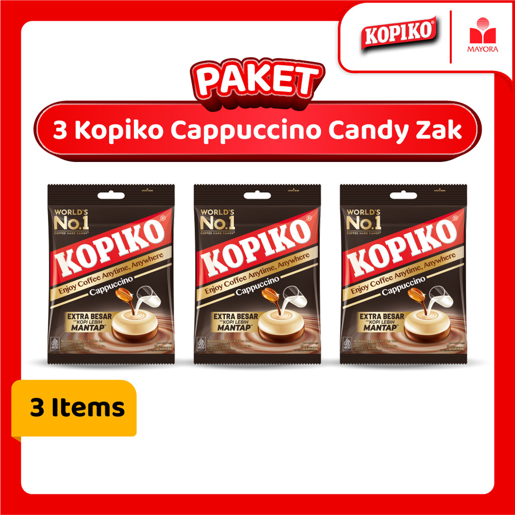 

Paket 3 Permen Kopiko Cappuccino Candy Zak
