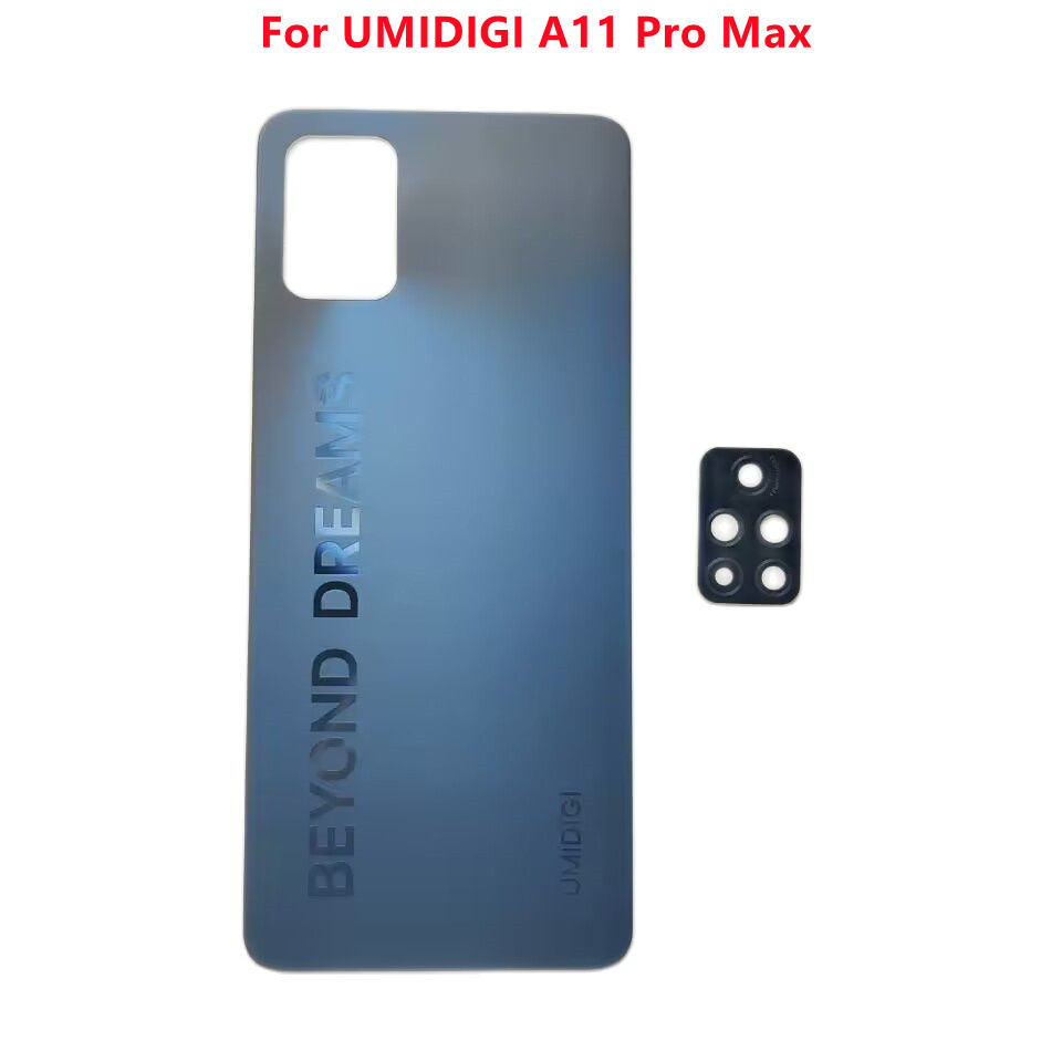 For UMI UMIDIGI A11 Pro Max Phone Battery Cover Back Shell Housings Case Repair Frame Camera Glass L