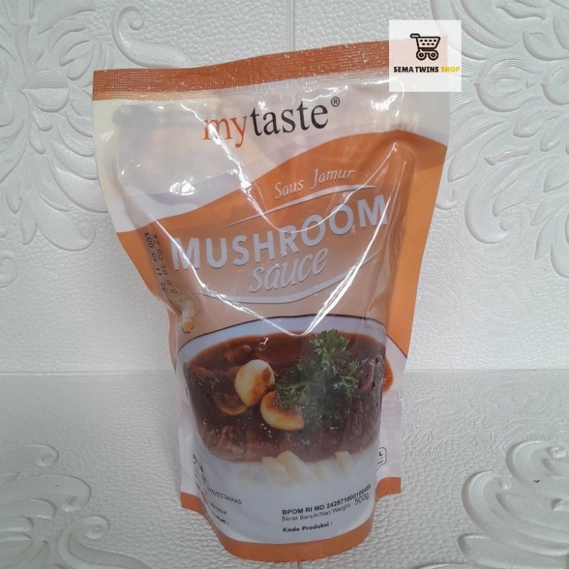

Lecy.store2 Saus JAMUR MUSHROOM Sauce My Taste 500gr - Saos Instan Mytaste 500gram