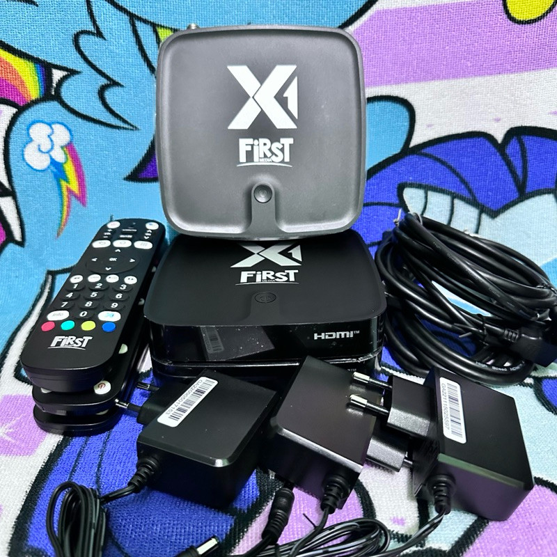 STB X1 LITE android 11 ORI Fulset remot gogle voice belum unlock