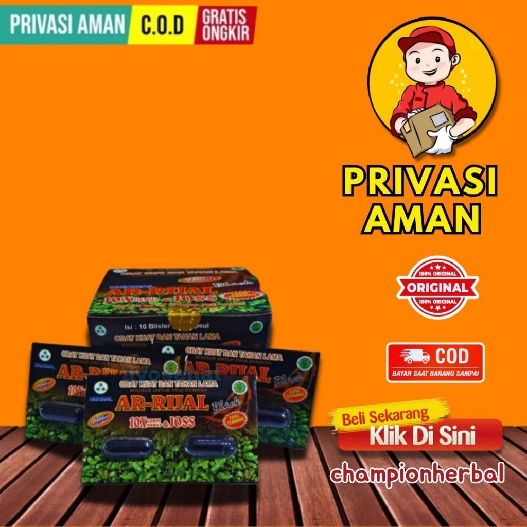 NAGAMASS - Herbal Arrijal Black Per Box Isi 10Blister