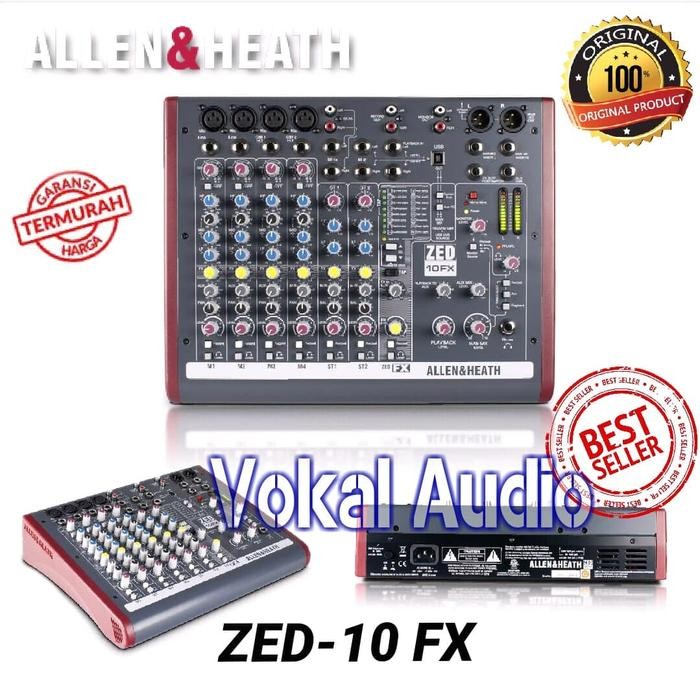 Mixer Allen Heath ZED 10 FX Original