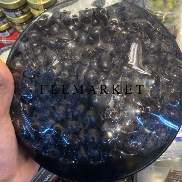 

Black Olive Pitted Fresh / Buah Zaitun Hitam Segar / 500 gr