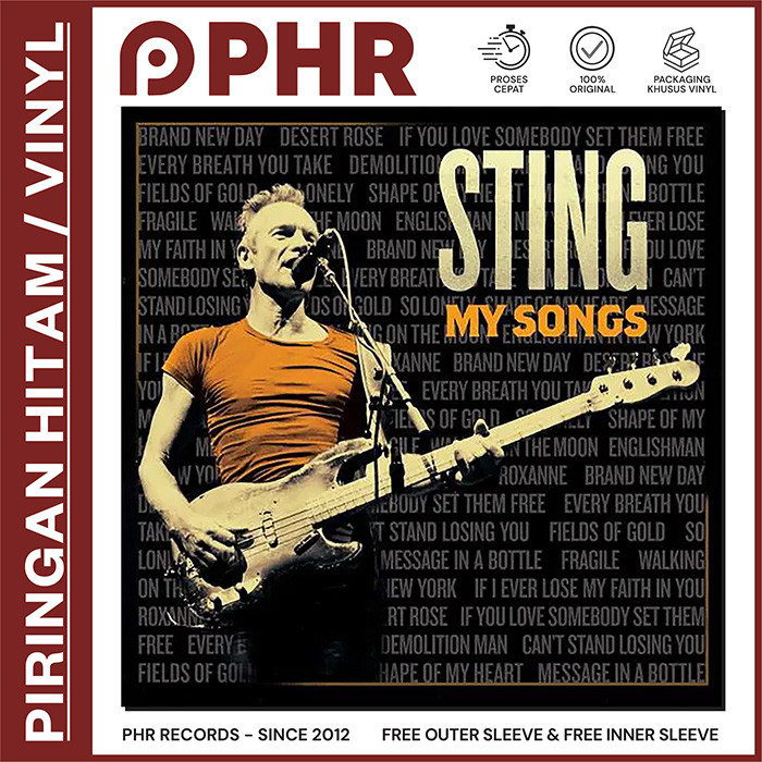 Vinyl STING - My Songs (2LP) [Piringan Hitam/LP/PH]