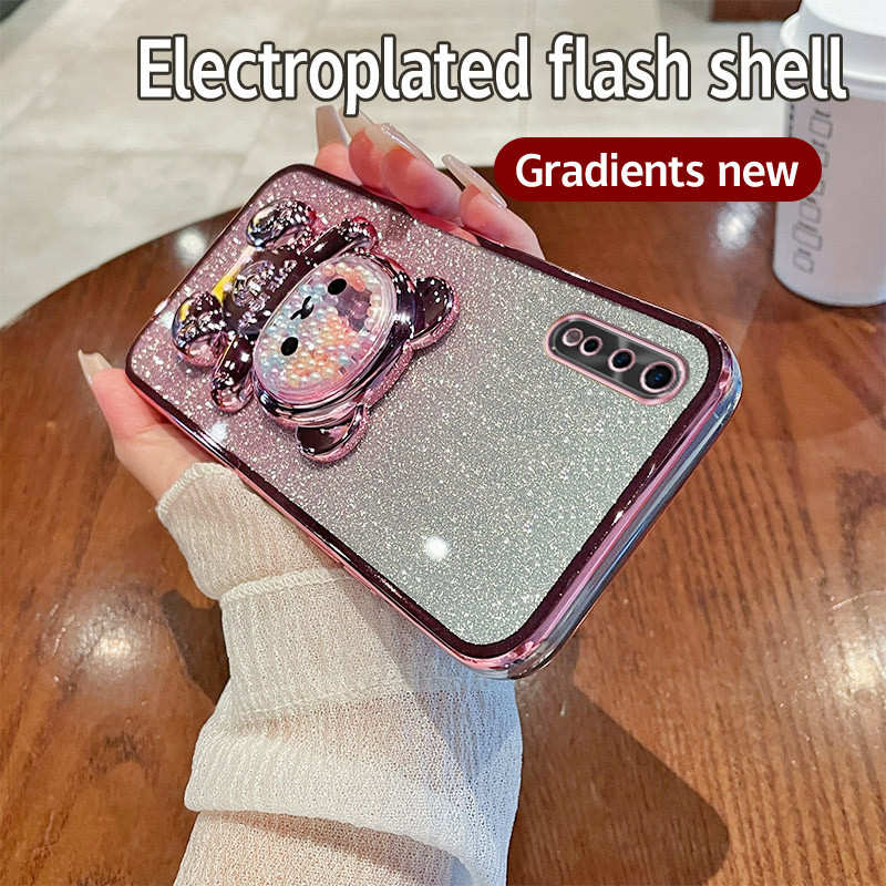 HP Soft Casing Vivo S1 Case Silikon Untuk Vivo 1907 S1 Casing berkilau Berlapis Kesing Handphone Pho