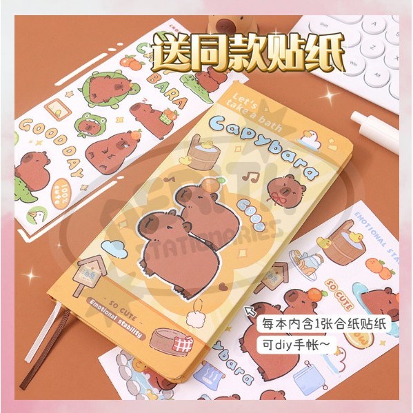 

AS [PROMO] BUKU CATATAN AGENDA PLANNER / DAILY / WEEKLY / MONTHLY / TO DO LIST KAPIBARA S-NB027