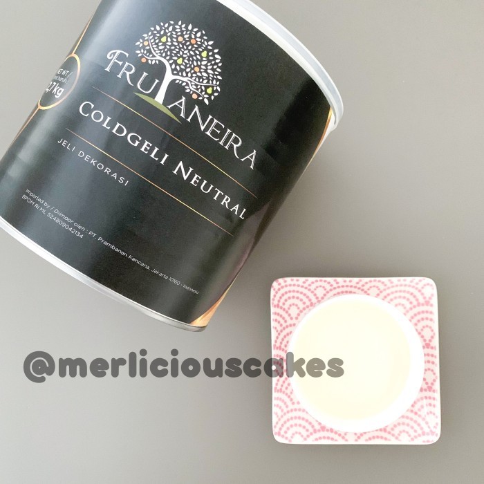 

Frutaneira Coldgeli Neutral Glaze Jeli Dekorasi Repack 300 Gram