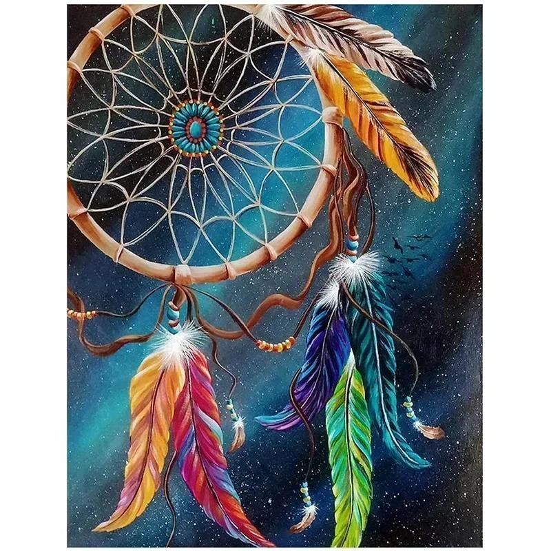 

YL-25796-Tulip diy digital acrylic flower painting explosion hand-filled landscape painting