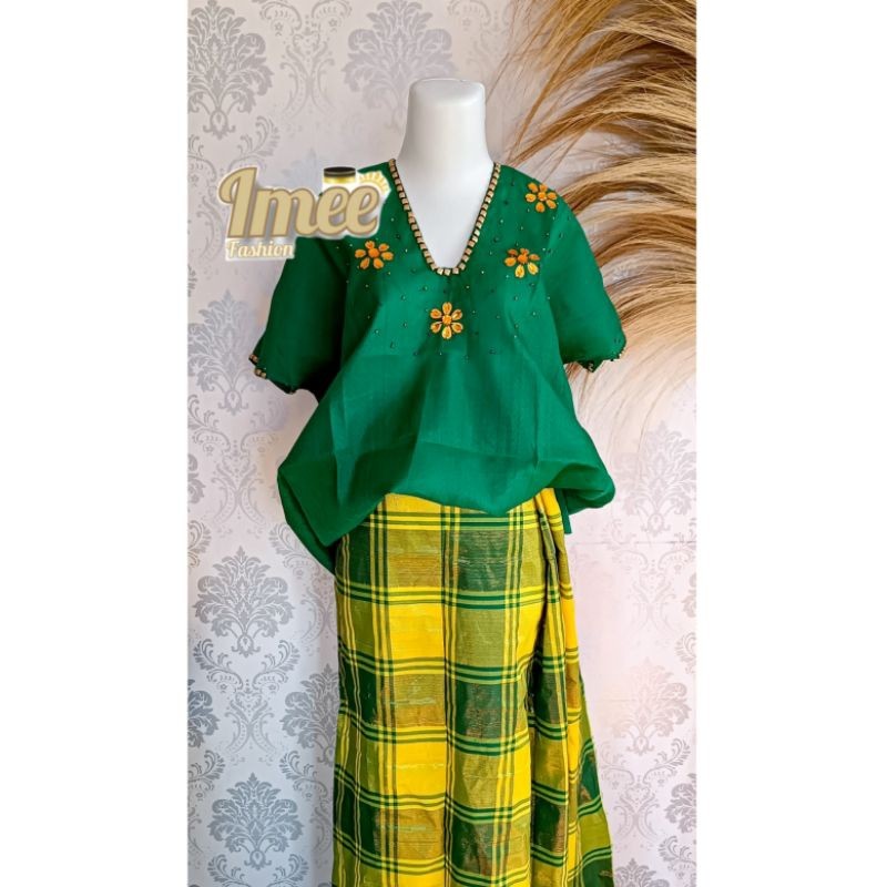 Baju Bodo Set / Baju Tokko / Baju Adat Bugis Makassar Harga Pabrik