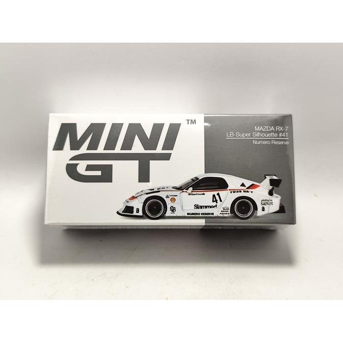 SP99.. Mini GT MiniGT 773 Mazda RX-7 LB-Super Silhouette Numero Reserve Sealed Ban Karet