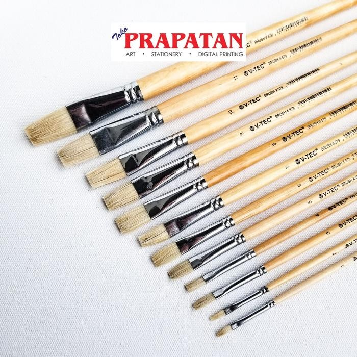 

Kuas Lukis V-TEC 579 per pc / V-TEC Paint Brush - 1