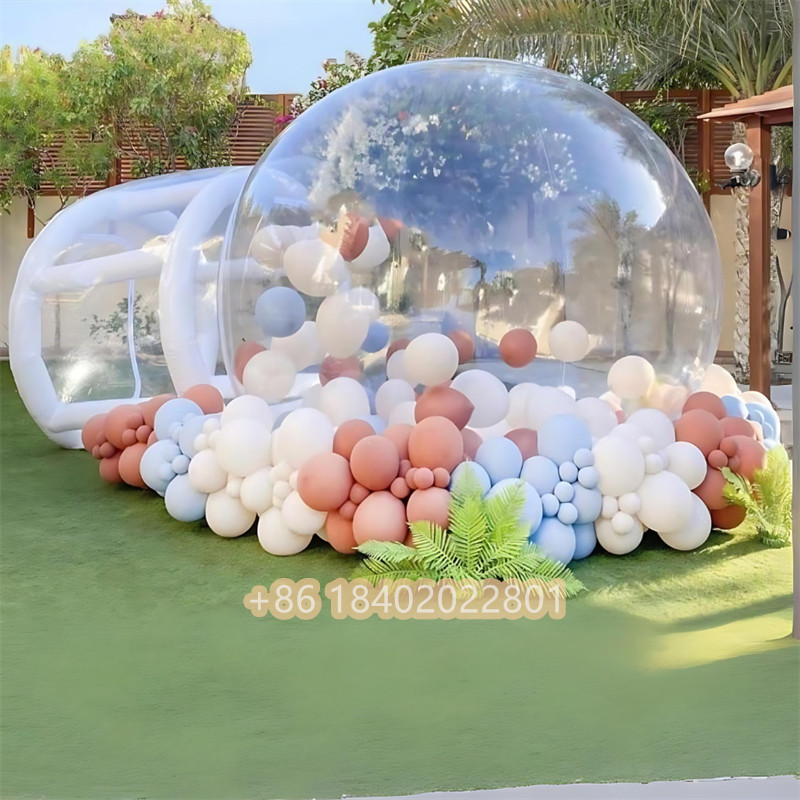Popular balloons bubble house inflatable bouncer jumping transparent bubble house