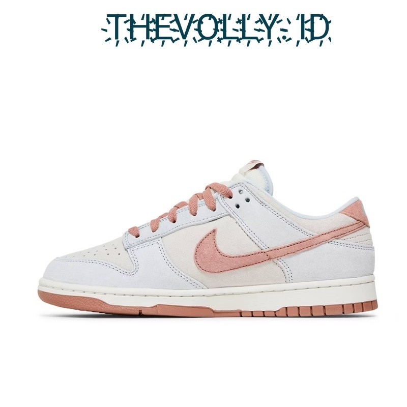 Sepatu Nike SB Dunk Low White Fossil Rose Pink BNIB Original / Sneakers Pria