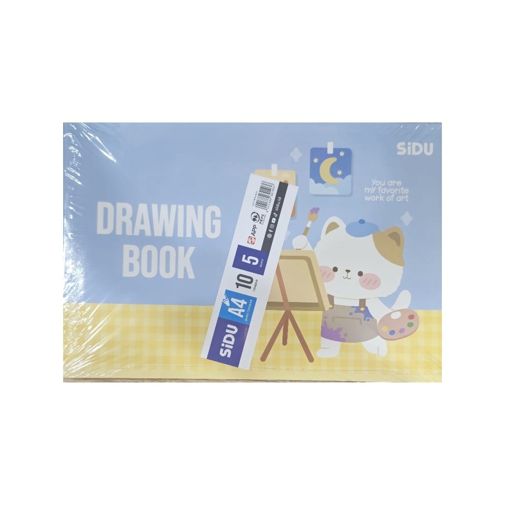 

BUKU GAMBAR A4 SIDU MURAH / Drawing Book RJT