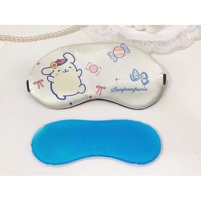Terbaru Penutup Mata Tidur/ Sleep Eyes Mask Sanrio/Penutup Mata Sanrio - Pompompurin