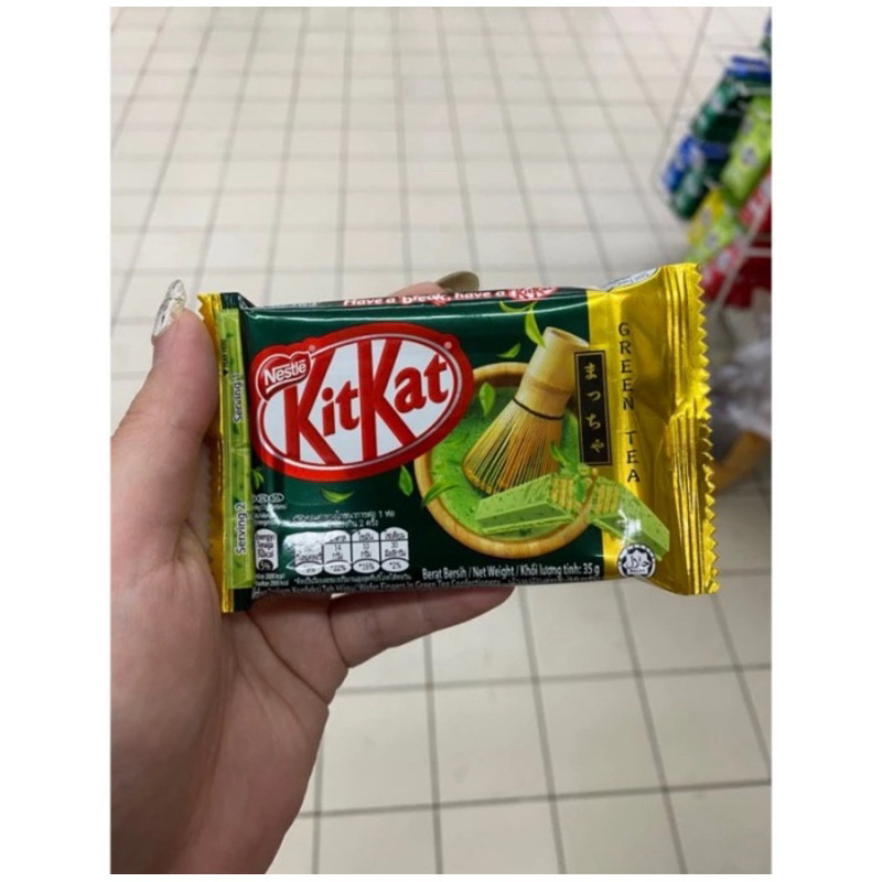 

kitkat malaysia green tea 35 gram