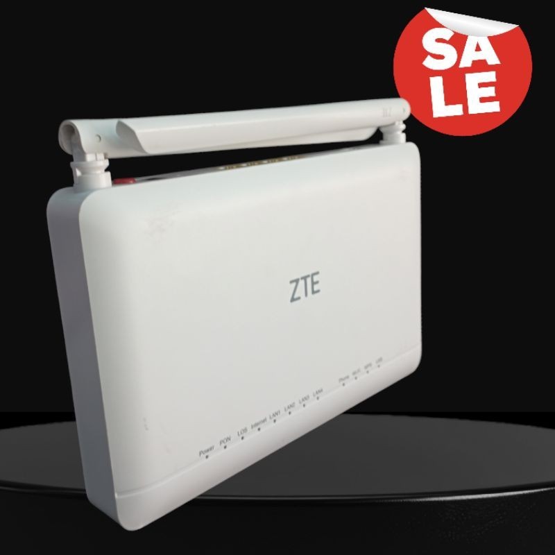 ROUTER ZTE F670L PORT HIJAU