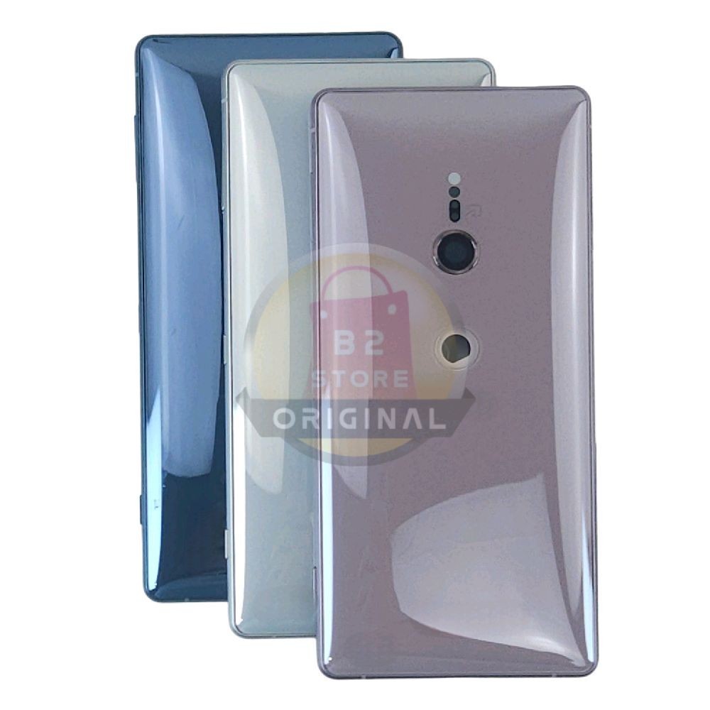BACK CASING -  HOUSING COMPATIBLE UNTUK SONY XPERIA XZ2 SOV37 BACKDOOR FULLSET + BEZEL