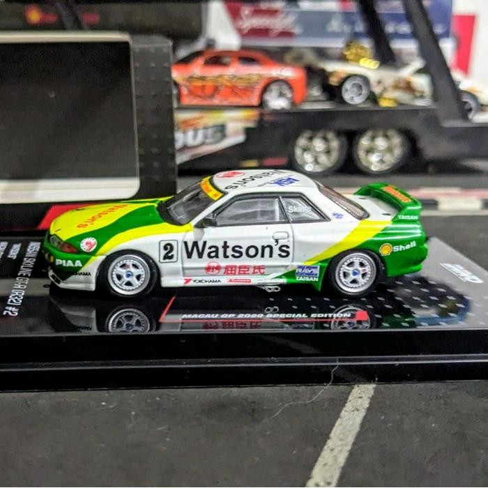 EX99... Diecast Inno64 Nissan Skyline GTR R32 #2 Watsons